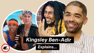 Kingsley Ben-Adir Talks Ryan Gosling, Barbie & Playing Bob Marley | Explain This | Esquire