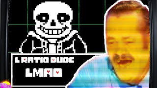 Undertale, but the battles are Random but the video also ends when I get Sans