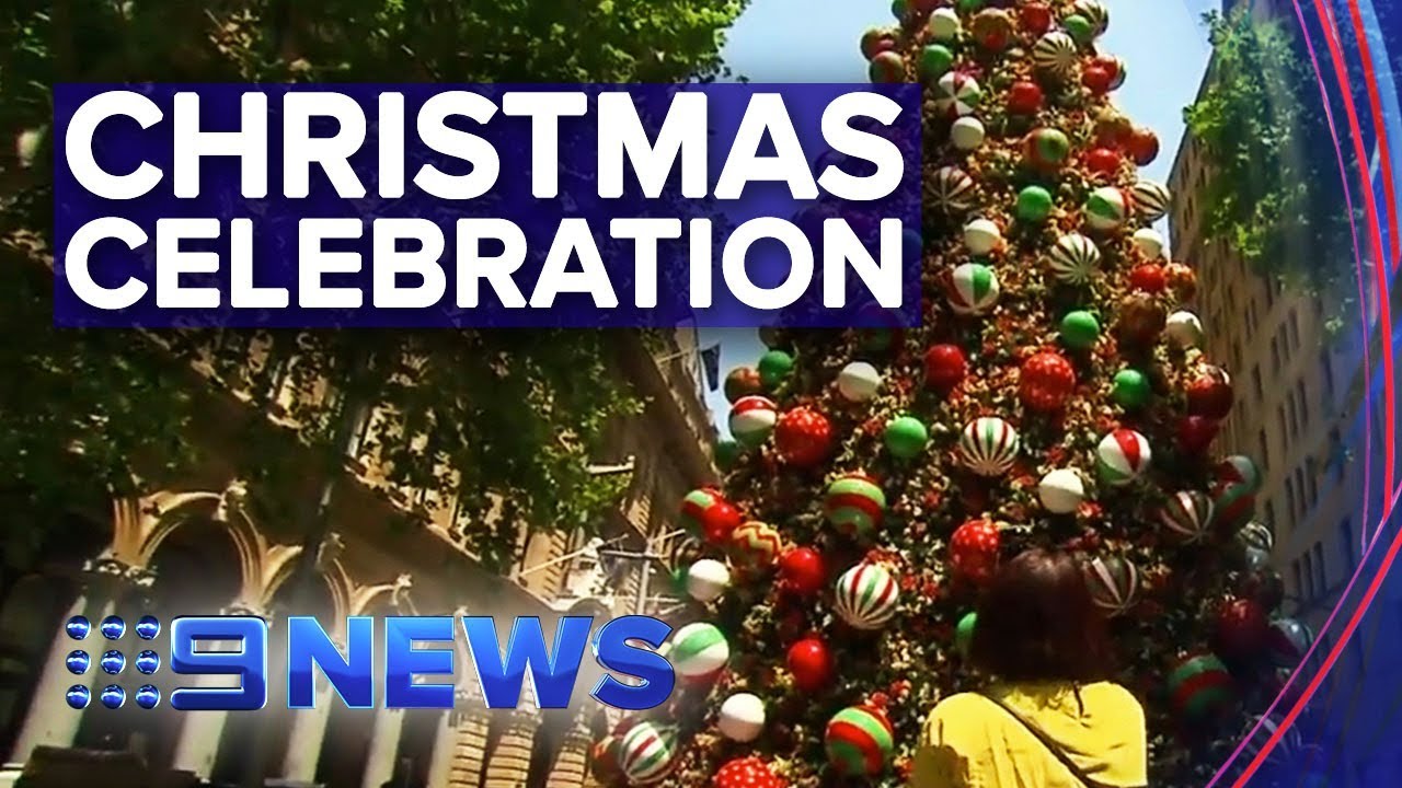 Festive season kicks off in Sydney | Nine News Australia - YouTube