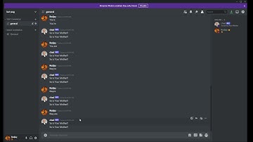 I fixed the problem with chad(discord bot)