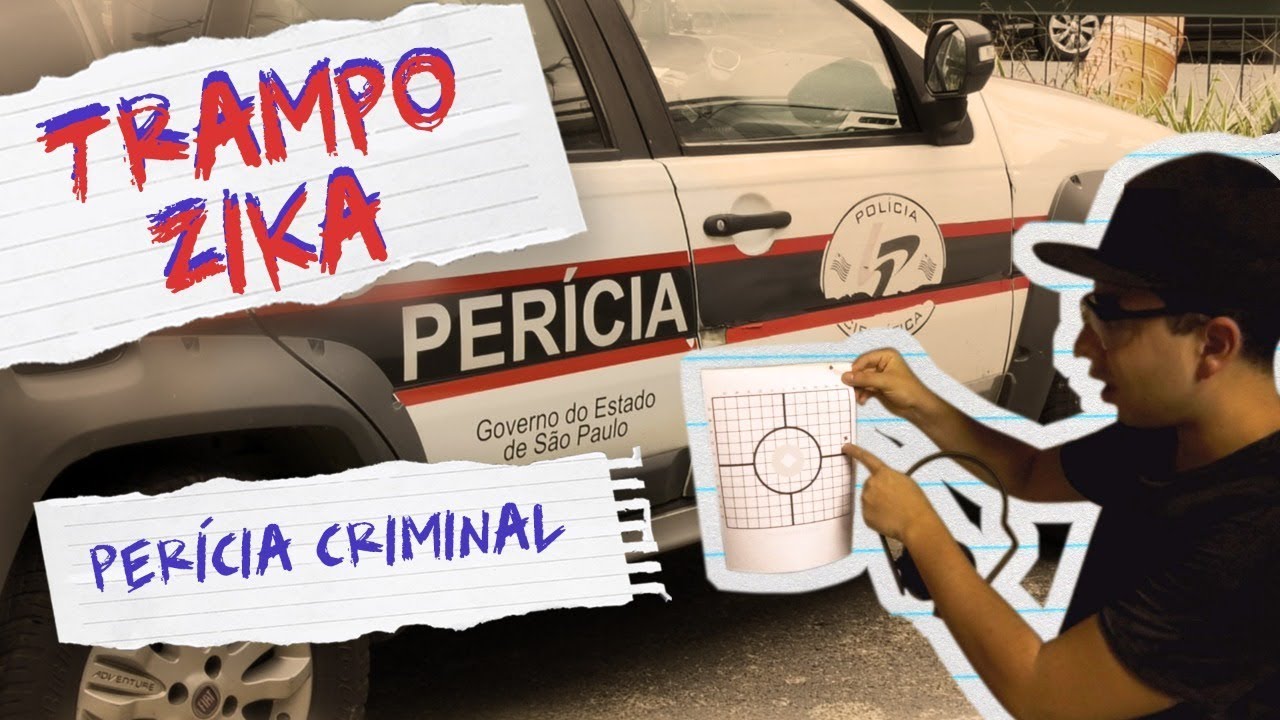FUI INVESTIGADOR DE UM ROUBO E APRENDI A FAZER PERÍCIA! #TrampoZika