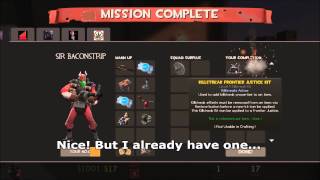 TF2 MvM - Two Cities: Item drops with surplus!