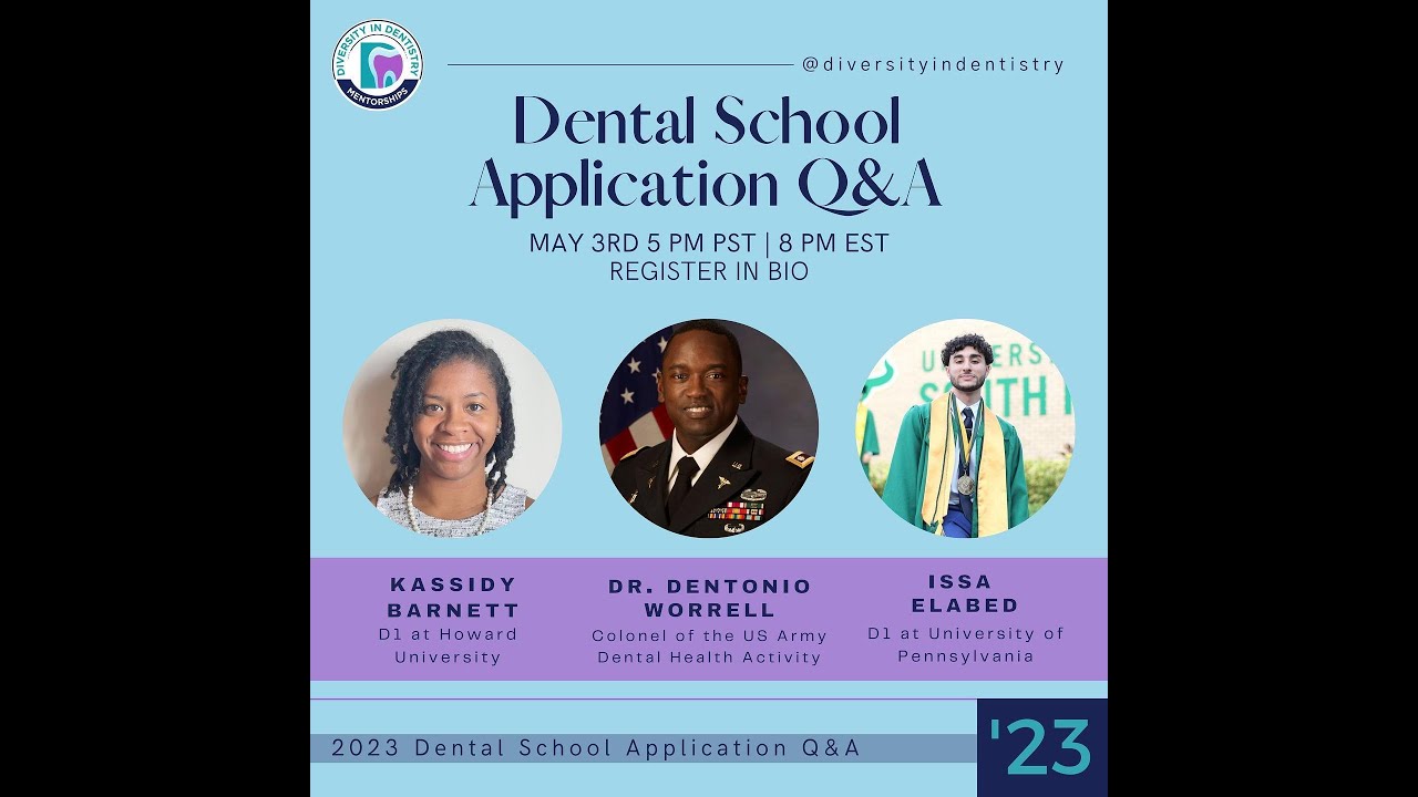 Dental School Application Q & A YouTube