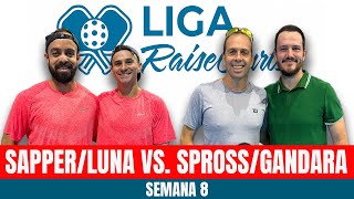 Andrés Sapper/Juan Diego Luna vs. Fernando Spross/Andrés Gandara - LA LIGA - Raise Courts