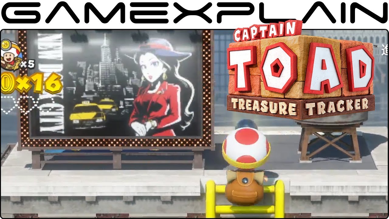Captain Toad: Treasure Tracker - Gameplay Trailer (Nintendo