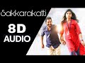 Sakkarakatti 8d song  hiphop tamizha  meesaya murukku songs  must use headphones 