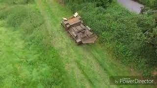 T-34 Russian Tank Recovery Vehicles, Plus Some Aerial Footage And Me Wrestling With The Controls
