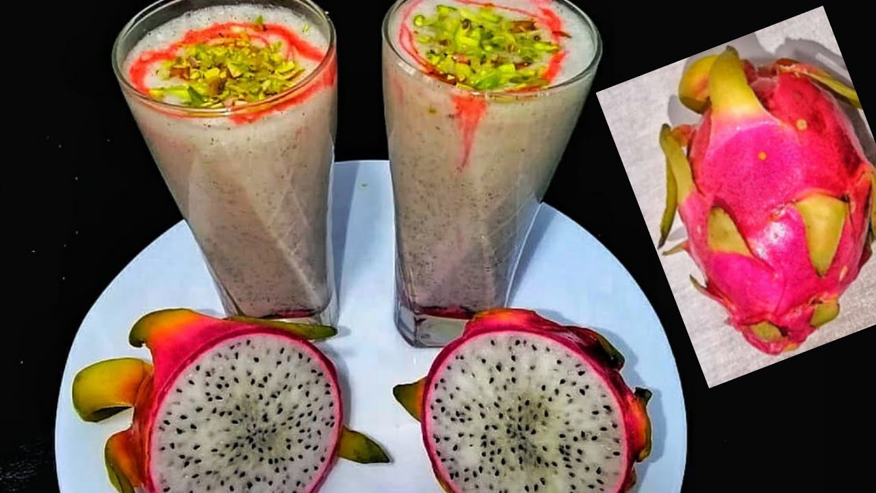 Dragon fruit juice l dragon fruit shake l DRAGON FRUIT JUICE RECIPE