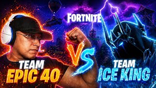 🔥 FIRE vs ICE – EPIC 40 TAKES ON THE ICE KING ❄️ FIRE vs ICE SHOWDOWN