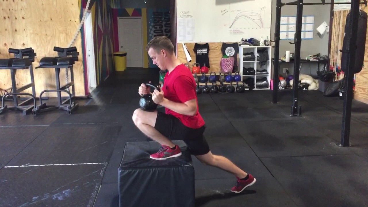 Ankle Dorsiflexion w/KB Rocks - YouTube