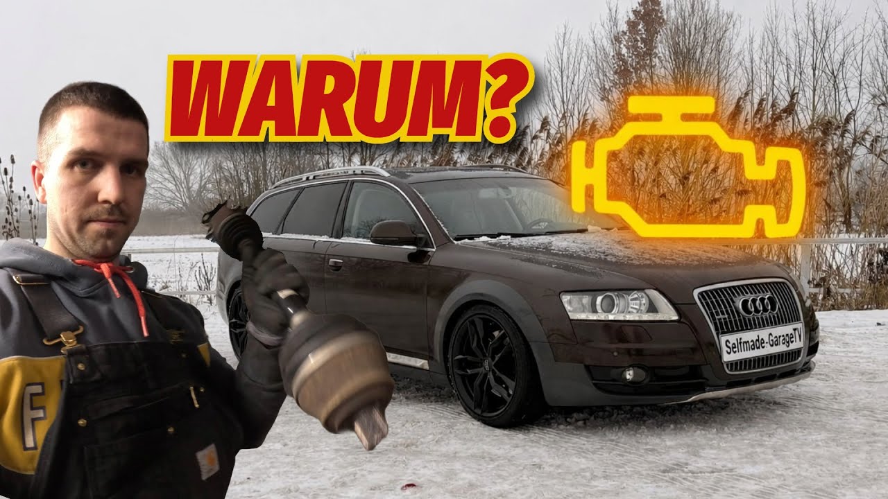 Alle Warnlampen an – ABS-Sensor & Antriebswelle | Audi A6 4F