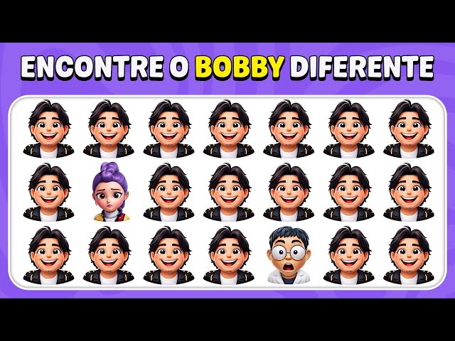 Encontre O Emoji Diferente - Edição K-pop Demon Hunters | Rumi