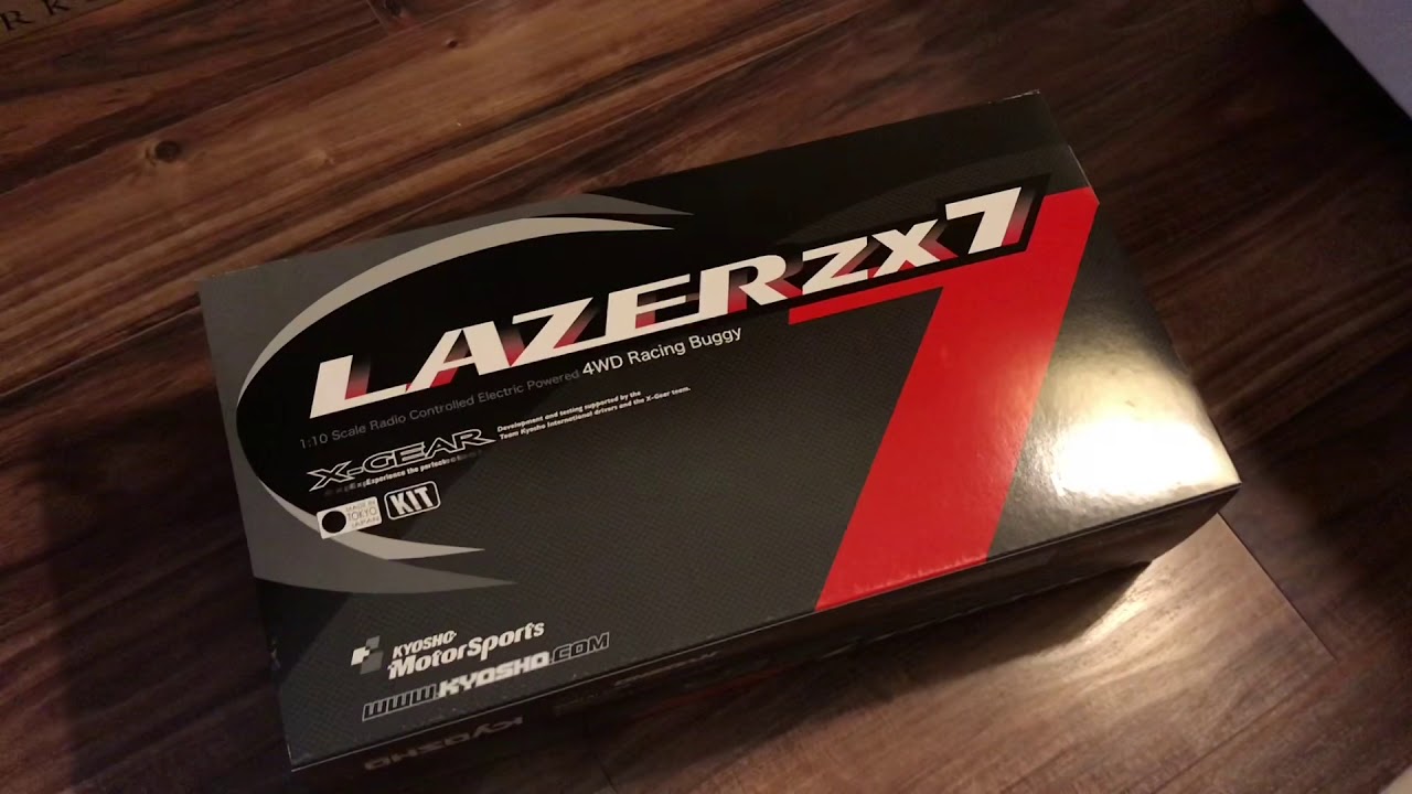 Kyosho Lazer ZX7 Unboxing - YouTube