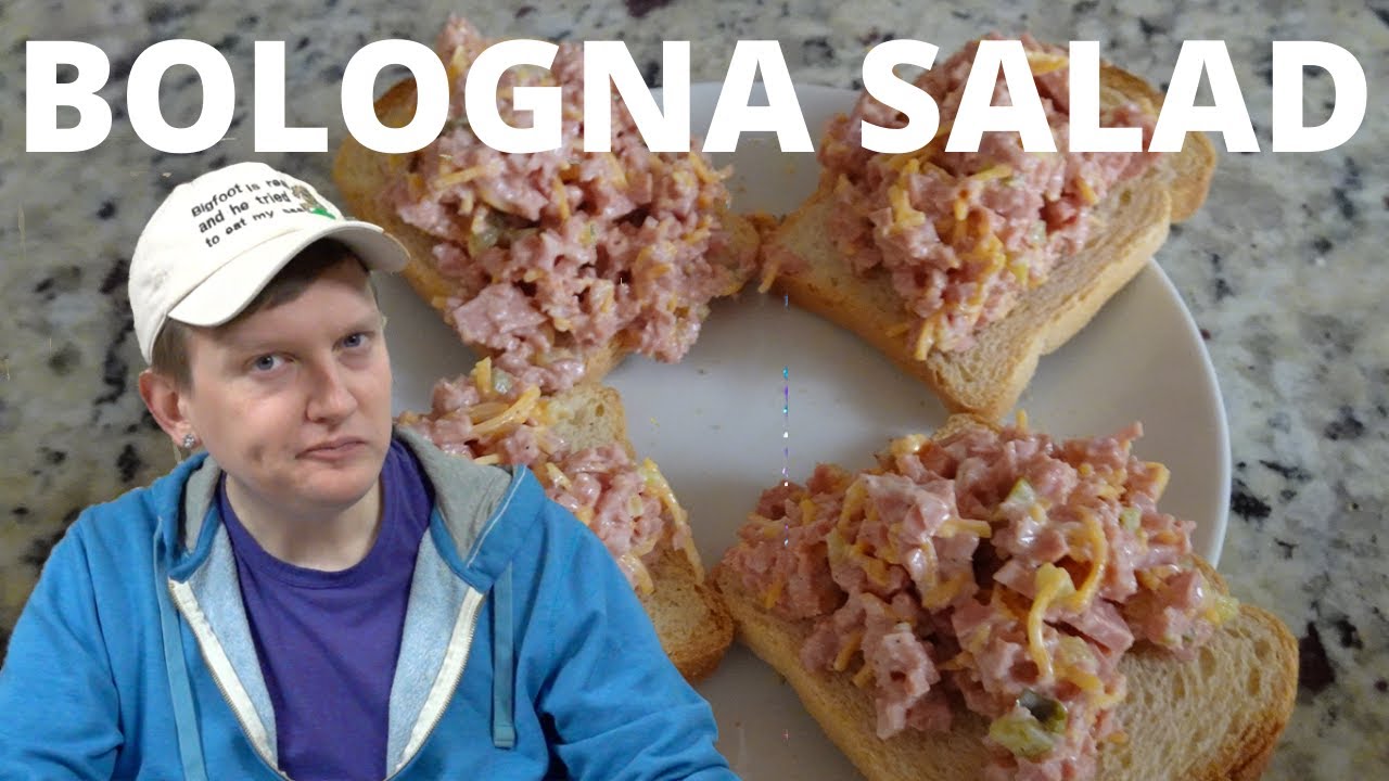 MAKING & TRYING OLD FASHIONED BOLOGNA SALAD YouTube