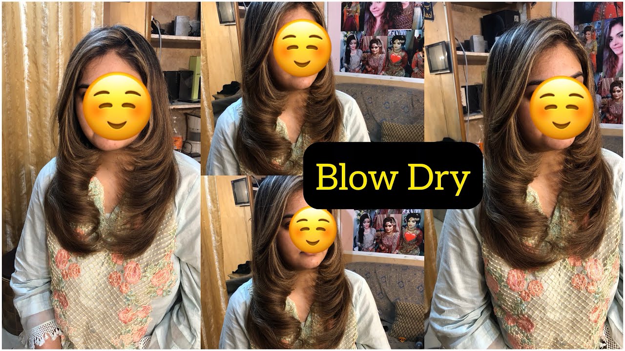 How to blow dry your hair like a pro/ How to Blow dry at home step by step YouTube