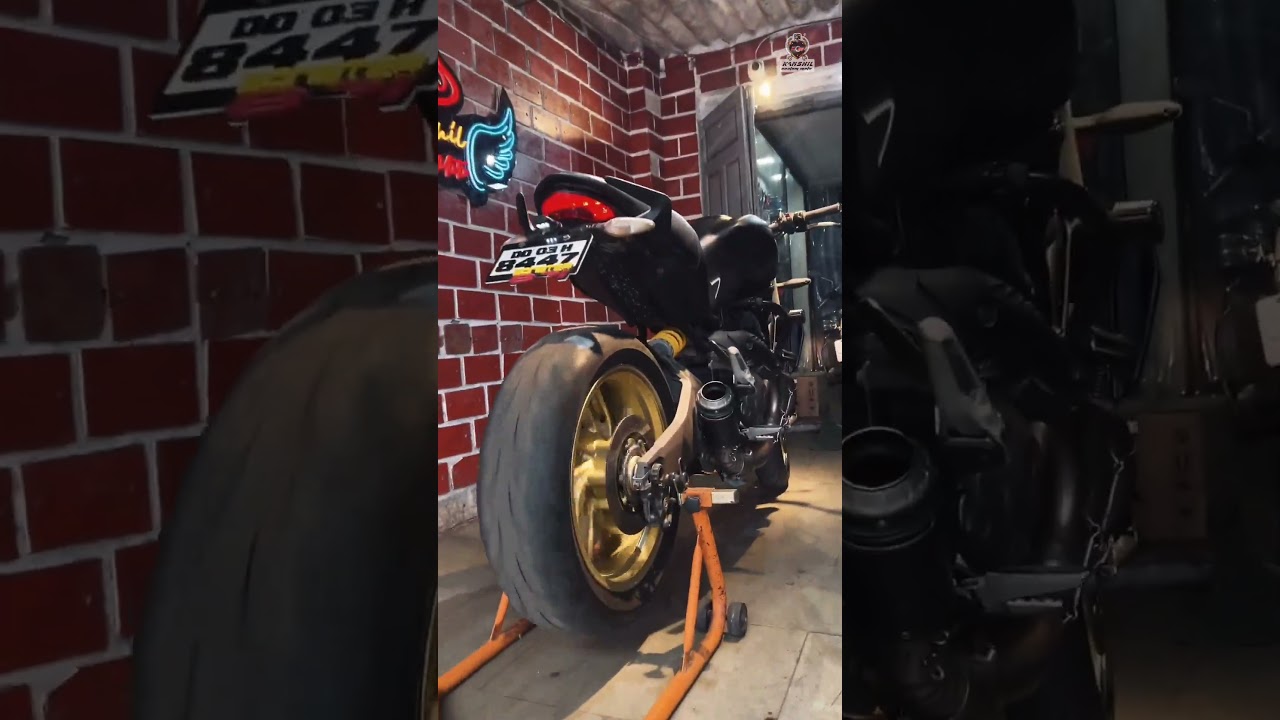 🔥 Ducati Monster 821 Restored to Factory Condition | Superbike Perfection by Kanshil Custom Moto❤️🏍️