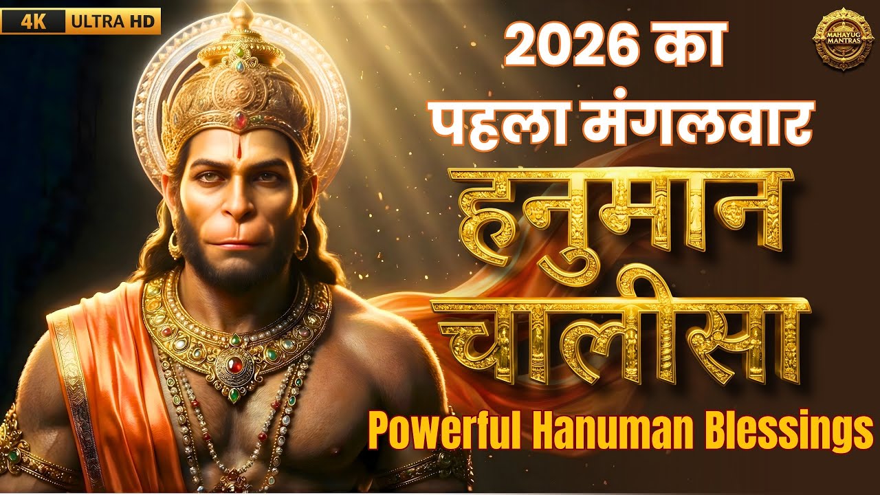 First Tuesday 2026 🔱 हनुमान चालीसा  Take Blessings of Bajrangbali 🕉️