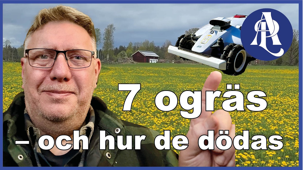 Så hjälper roboten mig att döda ogräs
