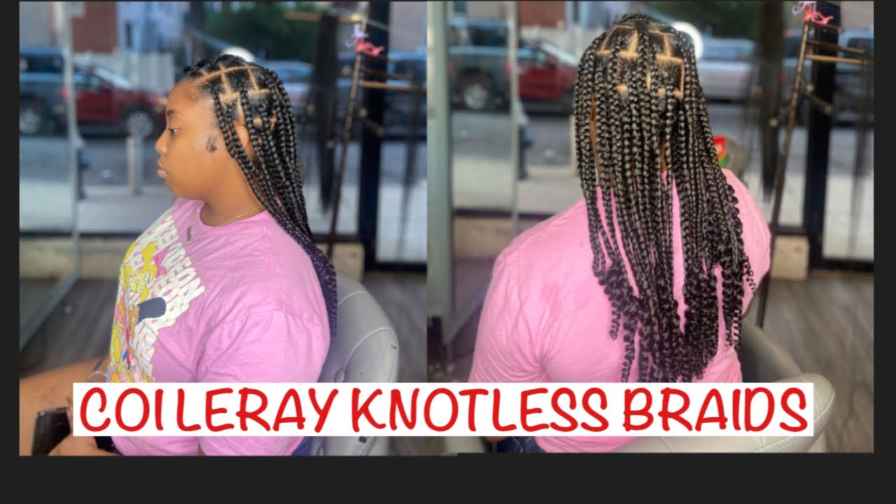 PROTECTIVE STYLE: Coi Leray Knotless ( from start to finish) l Alisha ...