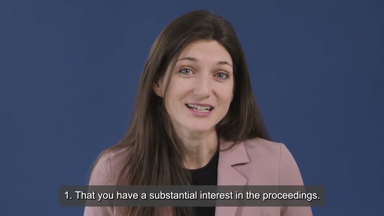 What is an interested party?