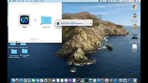 How to download Webex Teams onto an Apple computer.