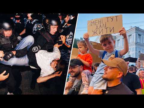 How have protests in Ukraine changed over the past 35 years?