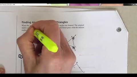 5 1 Anlges of Triangles