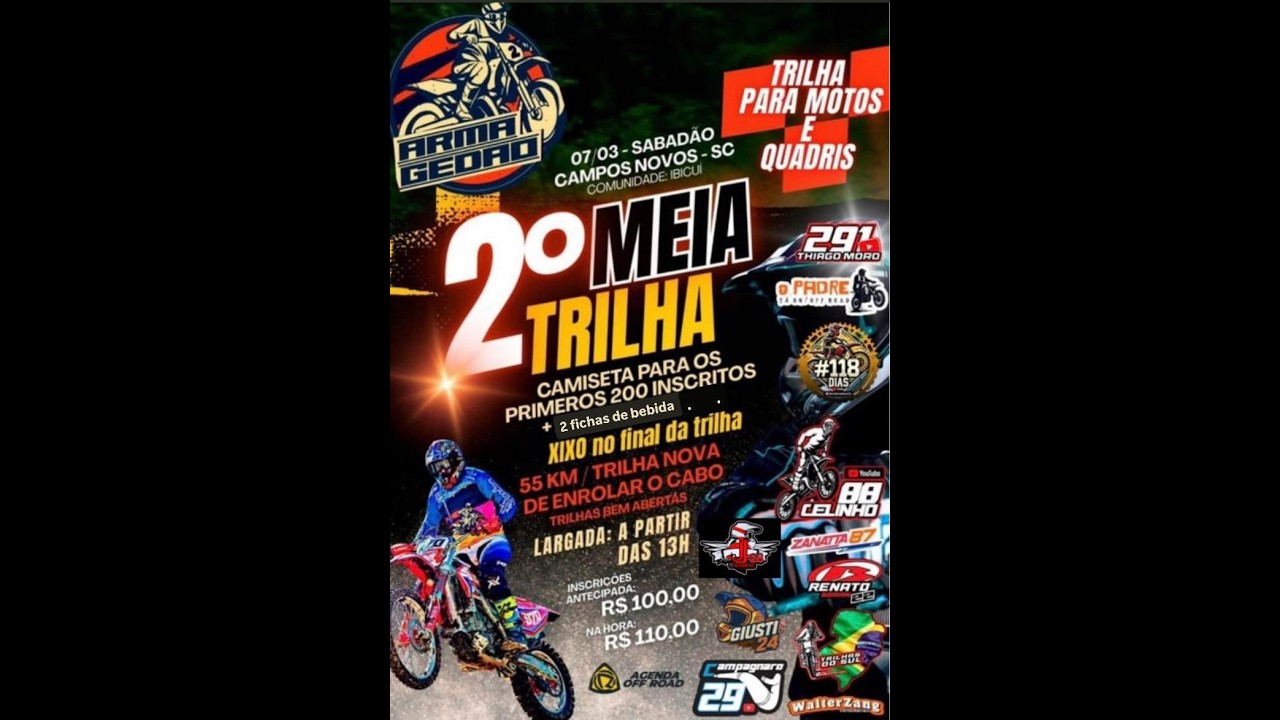 2º Meia Trilha do Armagedão 2026 – Lama, adrenalina e muita emoção! 🔥