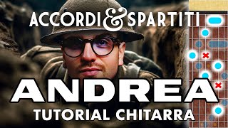 ANDREA Tutorial Chitarra - Fabrizio De André