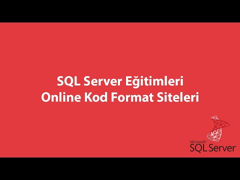 SQL Server'da Online Kod Format Siteleri