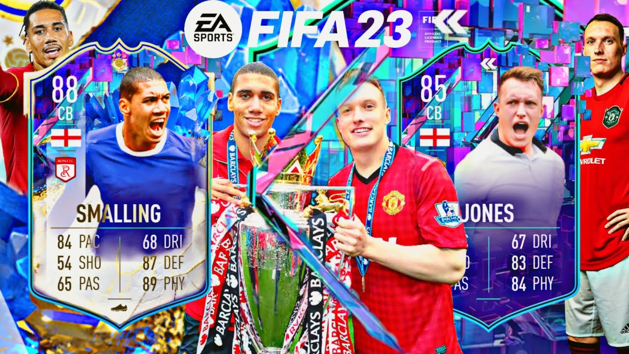 SMALLDINI AND PHIL JONES!🧱🏴󠁧󠁢󠁥󠁮󠁧󠁿 - FLASHBACK CHRIS SMALLING AND PHIL JONES PLAYER REVIEWS - FIFA 23