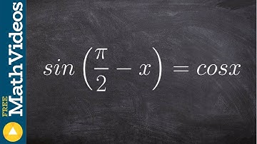 How to prove the cofunction identities using sum and difference formulas