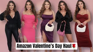 AMAZON Valentine&#39;s Day Haul ❤️ Midsize Try-on Haul 2023