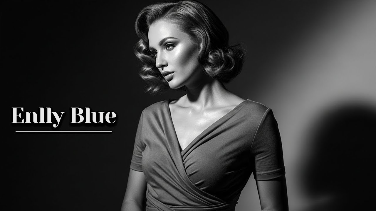 Enlly Blue - Slow Burn | Soul Blues Rhythm (Gritty 1950s Vibe, Classic Guitar & Snare Shuffle)