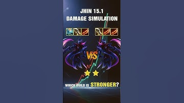 3-Star Jhin TFT Build Guide Comparison Infinity Edge vs Strikers Flail in Patch 15.1 TFT Damage Test