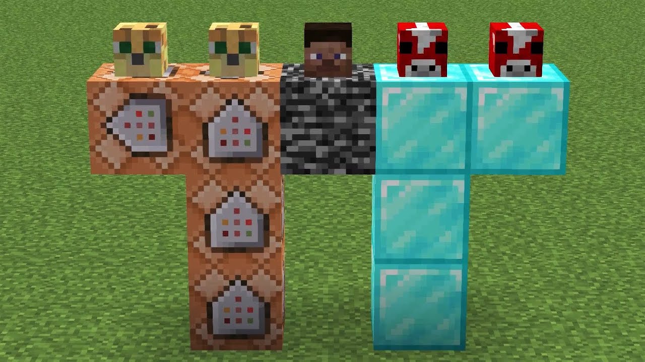 how to spawn mix mobs - YouTube
