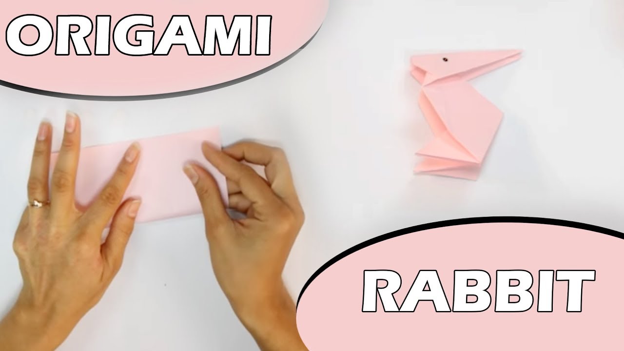 How To Make A Paper Rabbit - Learn Easy Origami Rabbit - DIY Origami - YouTube