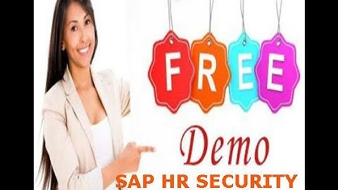SAP HR Security online Training  free demo with introduction