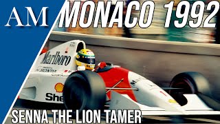 SENNA’S DEFENDING MASTERCLASS! The Story of the 1992 Monaco Grand Prix