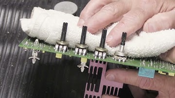 How to Clean the Controls in a Music & Sound (M&S Systems) Model MC602 Intercom Master Station