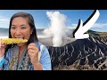 Eating Food from a VOLCANO | Furnas, Azores