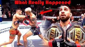 KNOCKOUT!!! What Really Happened (Ilia Topuria vs Charles Oliveira)