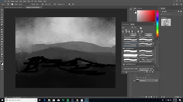 Atmospheric perspective Photoshop
