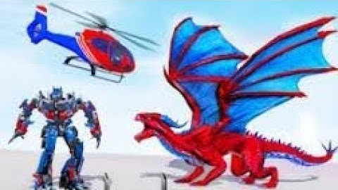 Police Dragon Robot Car Transformation | Android iOS Gameplay | Car Robot Game | ASIF GAMES