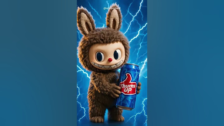 Labubu Gets Supercharged by Thums Up! ⚡💥 | Unreal Transformation