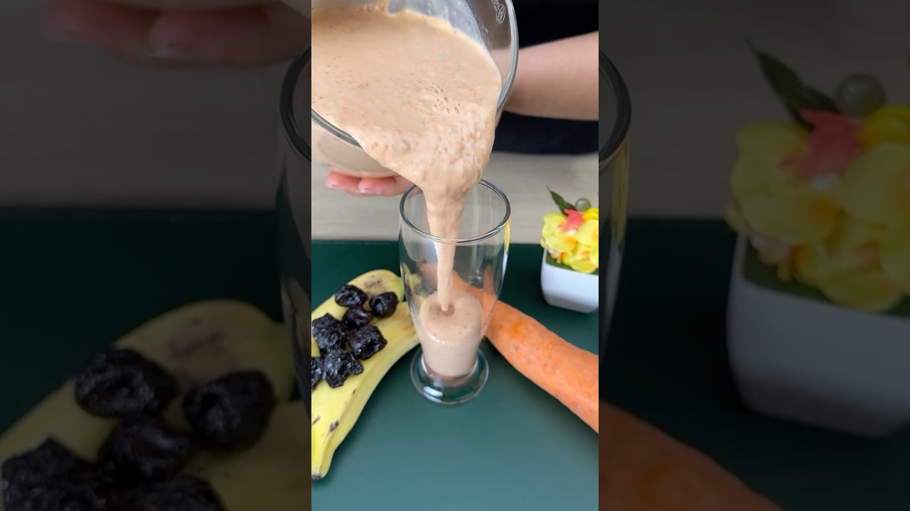 Лучше, чем кофе? 🥕 Энергетический смузи 