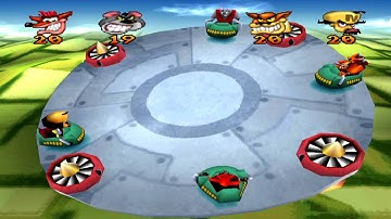 Crash Bash - Sky Balls Platinum Relic