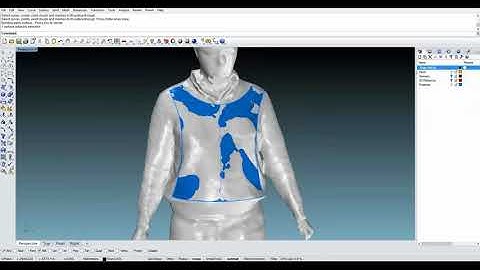 How to flatten a 3D surface by using Rhino3D
