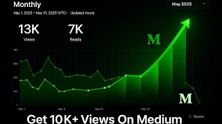 How To Get 10K+ Views On Medium.