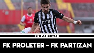 Linglong Tire Super liga 2020/21 - 34. Kolo FK Proleter – FK Partizan 1:3
